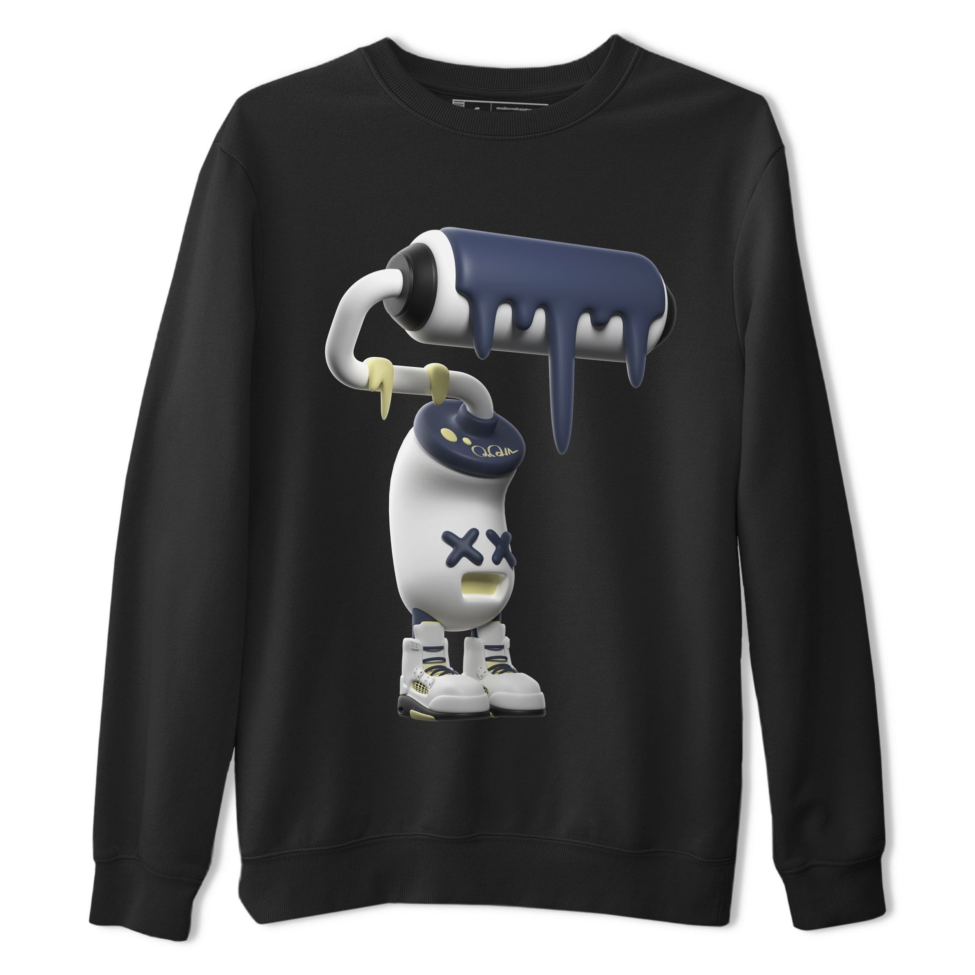 Air Jordan 5 A Ma Maniere x Photon Dust shirt to match jordans 3D Paint Roller sneaker tees Jordan 5 A Ma Maniere "Dawn" SNRT Sneaker Release Tees Unisex Black 2 T-Shirt