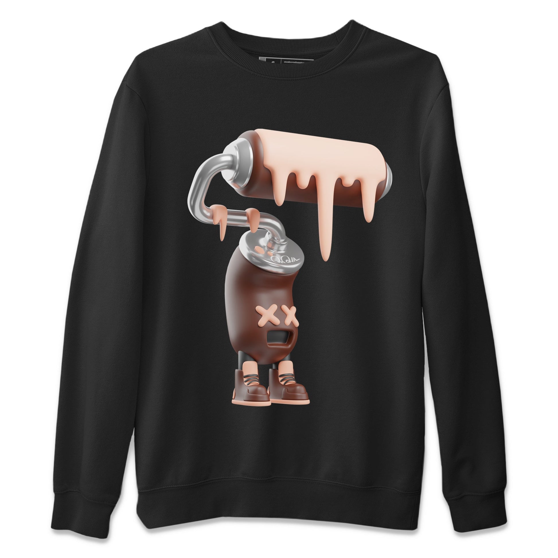 Air More Uptempo Valentines Day Sneaker Match Tees 3D Paint Roller Sneaker Tees Nike Uptempo Valentines Day Sneaker Release Tees Unisex Shirts Black 2