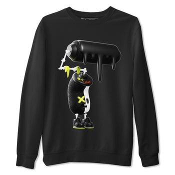 Dunk Mid Premium shirt to match jordans 3D Paint Roller sneaker tees halloween horror nights Nike Dunk Halloween SNRT Sneaker Release Tees Unisex Black 2 T-Shirt