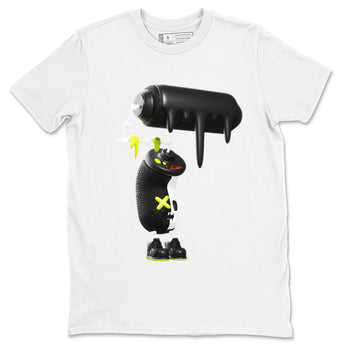 Dunk Mid Premium shirt to match jordans 3D Paint Roller sneaker tees halloween horror nights Nike Dunk Halloween SNRT Sneaker Release Tees Unisex White 2 T-Shirt