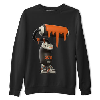 Dunk Red Panda shirt to match jordans 3D Paint Roller sneaker tees Nike Dunk LowRed Panda SNRT Sneaker Release Tees Unisex Black 2 T-Shirt