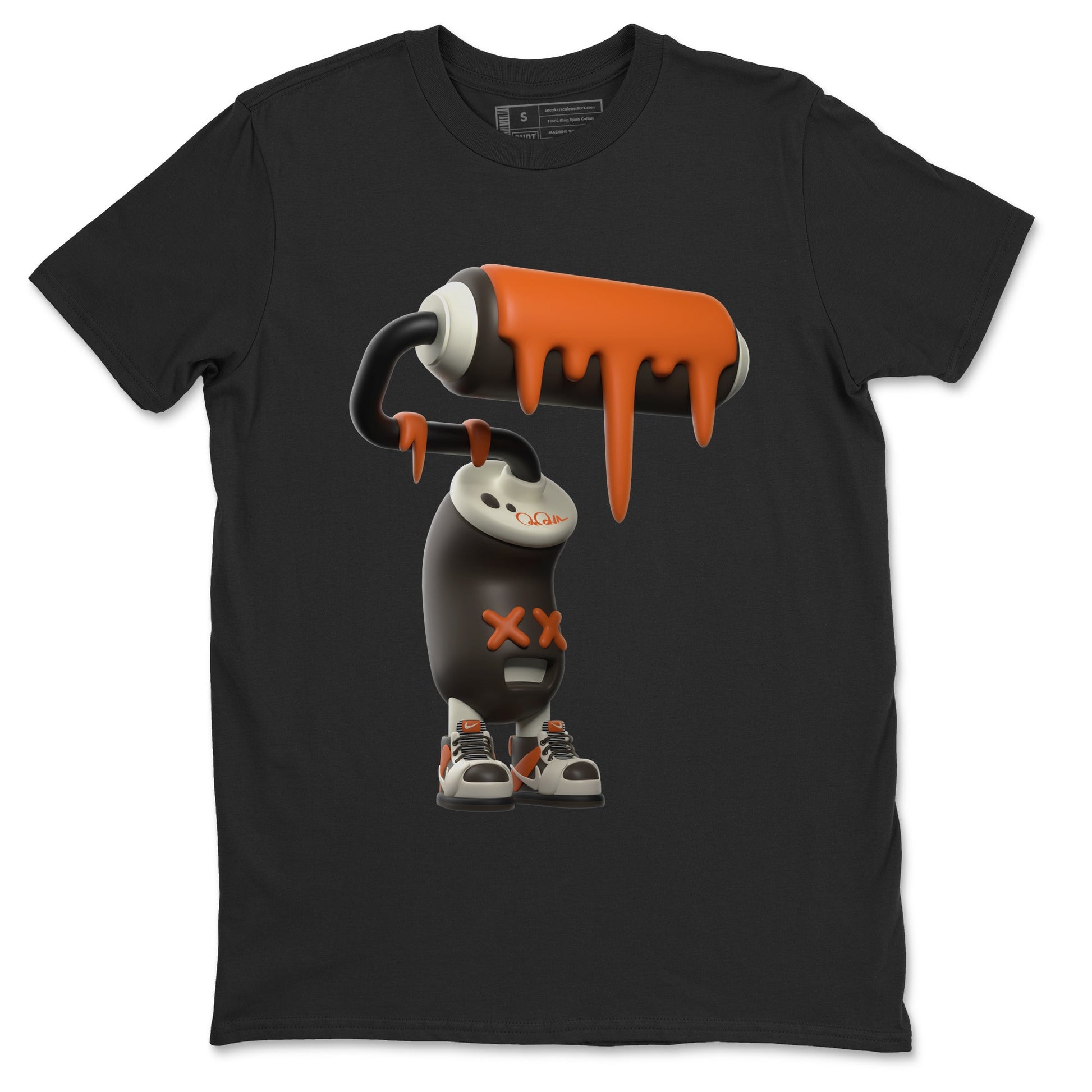 Dunk Red Panda shirt to match jordans 3D Paint Roller sneaker tees Nike Dunk LowRed Panda SNRT Sneaker Release Tees Unisex Black 2 T-Shirt