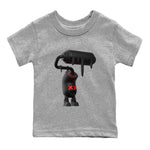 Yeezy 350 Bred shirt to match jordans 3D Paint Roller sneaker tees Adidas Yeezy Boost V2 350 Bred SNRT Sneaker Release Tees Baby Toddler Heather Grey 2 T-Shirt