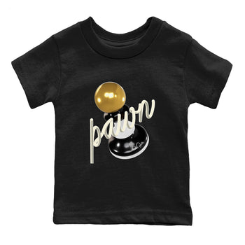 11s Gratitude shirt to match jordans 3D Pawn sneaker tees Air Jordan 11 Gratitude SNRT Sneaker Release Tees Baby Toddler Black 2 T-Shirt