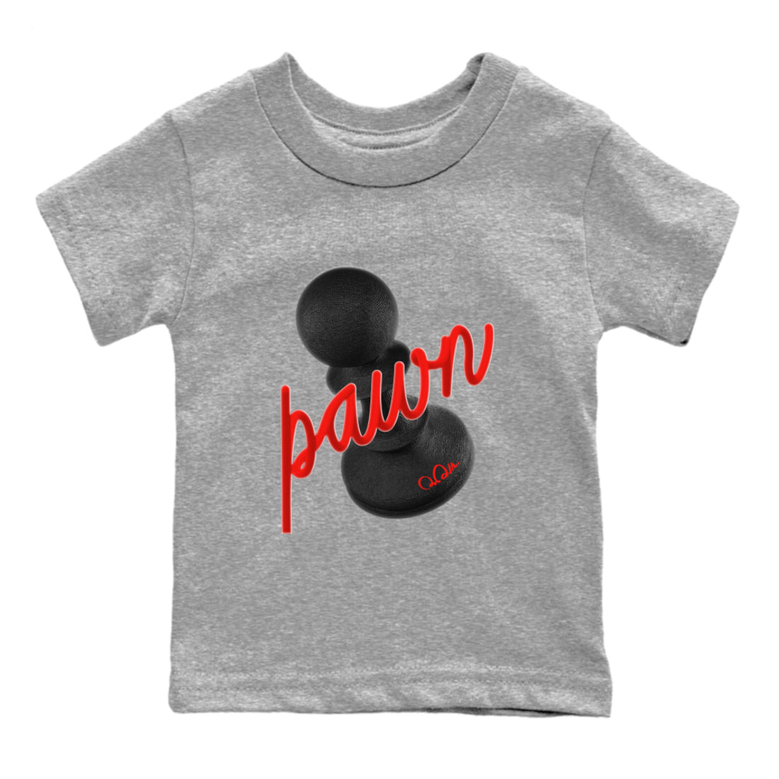 Yeezy 350 Bred shirt to match jordans 3D Pawn sneaker tees Adidas Yeezy Boost V2 350 Bred SNRT Sneaker Release Tees Baby Toddler Heather Grey 2 T-Shirt