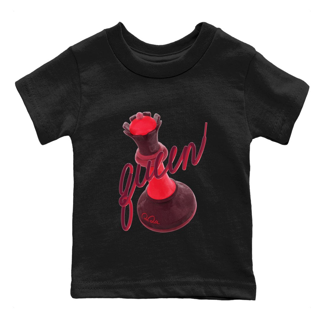 Air Force 1 Layers of Love shirt to match jordans 3D Queen sneaker tees af1 Layers of Love SNRT sneaker release tees baby toddler Black 2 cotton Shirt