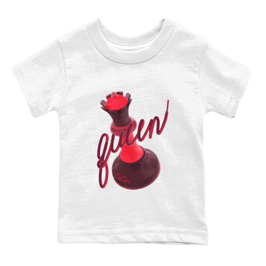 Air Force 1 Layers of Love shirt to match jordans 3D Queen sneaker tees af1 Layers of Love SNRT sneaker release tees baby toddler White 2 cotton Shirt