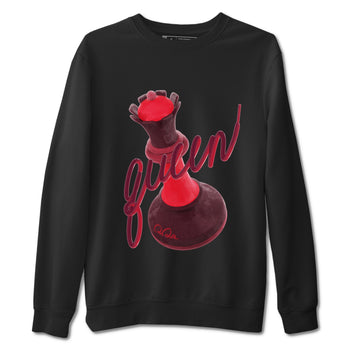 Air Force 1 Layers of Love shirt to match jordans 3D Queen sneaker tees af1 Layers of Love SNRT Sneaker Release Tees unisex cotton Black 2 crew neck shirt