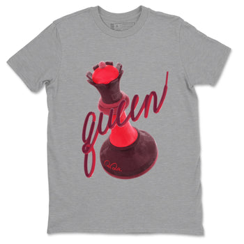 Air Force 1 Layers of Love shirt to match jordans 3D Queen sneaker tees af1 Layers of Love SNRT Sneaker Release Tees unisex cotton Heather Grey 2 crew neck shirt