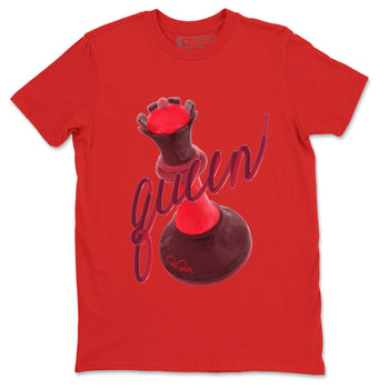 Air Force 1 Layers of Love shirt to match jordans 3D Queen sneaker tees af1 Layers of Love SNRT Sneaker Release Tees unisex cotton Red 2 crew neck shirt
