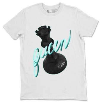 Air Force 1 Tiffany Sneaker Match Tees 3D Queen Sneaker Tees Nike Tiffany AF1Sneaker Release Tees Unisex Shirts White 2