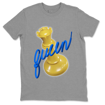 Jordan 1 Game Royal Varsity Maize Sneaker Match Tees 3D Queen Sneaker Tees Jordan 1 Game Royal Varsity Maize Sneaker Release Tees Unisex Shirts