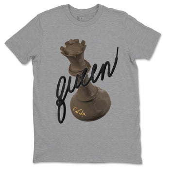Air Jordan 1 Palomino shirt to match jordans 3D Queen sneaker tees AJ1 High Palomino SNRT Sneaker Release Tees Unisex Heather Grey 2 T-Shirt