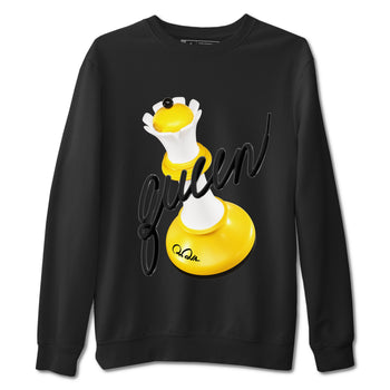 1s Yellow Ochre shirt to match jordans 3D Queen sneaker tees Air Jordan 1 Yellow Ochre SNRT Sneaker Release Tees unisex cotton Black 2 crew neck shirt