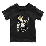 11s Gratitude shirt to match jordans 3D Queen sneaker tees Air Jordan 11 Gratitude SNRT Sneaker Release Tees Baby Toddler Black 2 T-Shirt