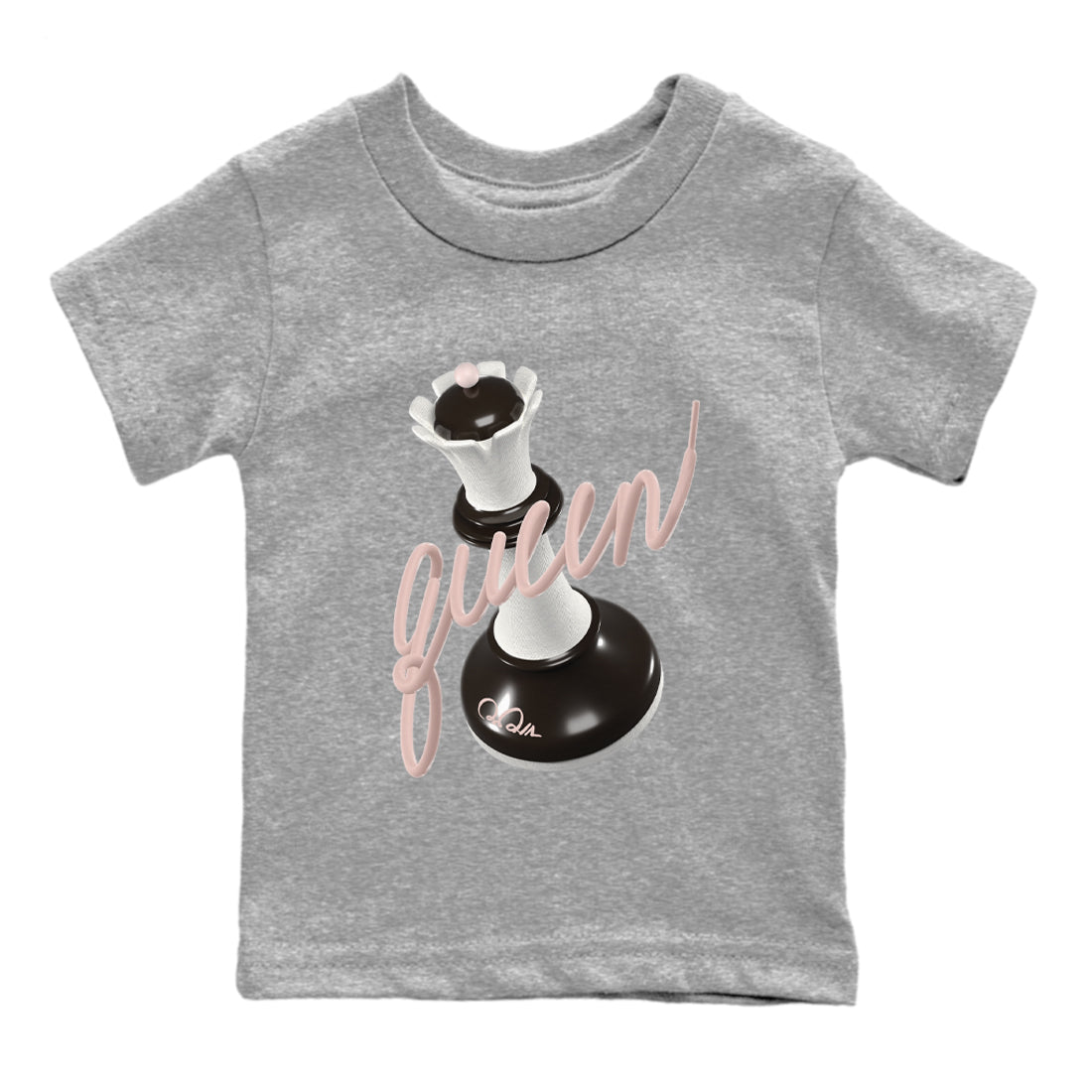 Air Jordan 11 Neapolitan shirt to match jordans 3D Queen sneaker tees AJ11 Neapolitan SNRT Sneaker Release Tees Baby Toddler Heather Grey 2 T-Shirt