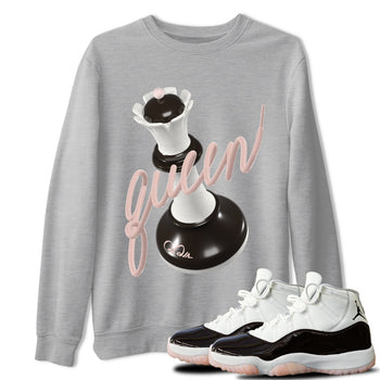 Air Jordan 11 Neapolitan shirt to match jordans 3D Queen sneaker tees AJ11 Neapolitan SNRT Sneaker Release Tees Unisex Heather Grey 1 T-Shirt