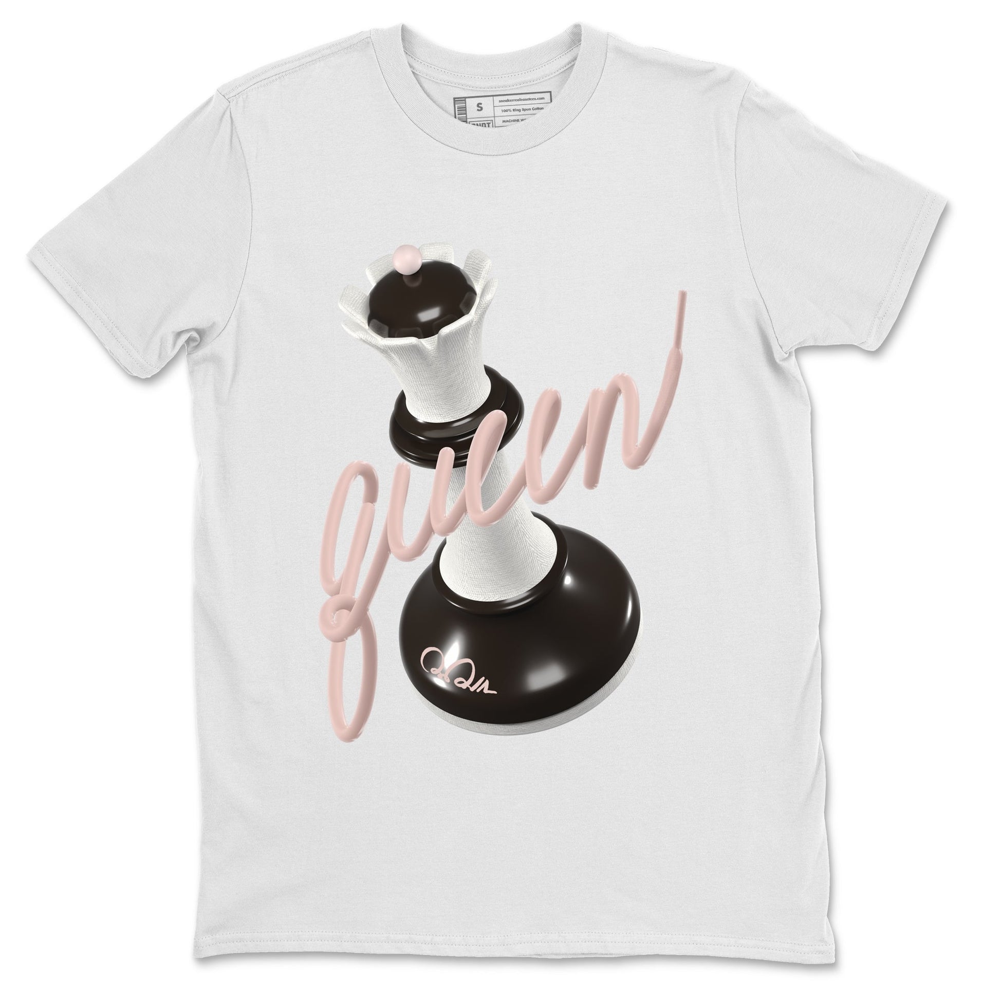 Air Jordan 11 Neapolitan shirt to match jordans 3D Queen sneaker tees AJ11 Neapolitan SNRT Sneaker Release Tees Unisex White 2 T-Shirt