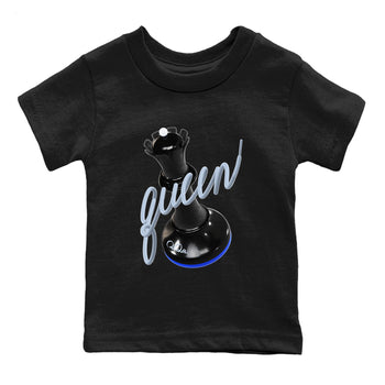 Air Jordan 11 Space shirt to match jordans 3D Queen sneaker tees AJ11 Black and Varsity Royal SNRT sneaker release tees baby toddler Black 2 cotton Shirt