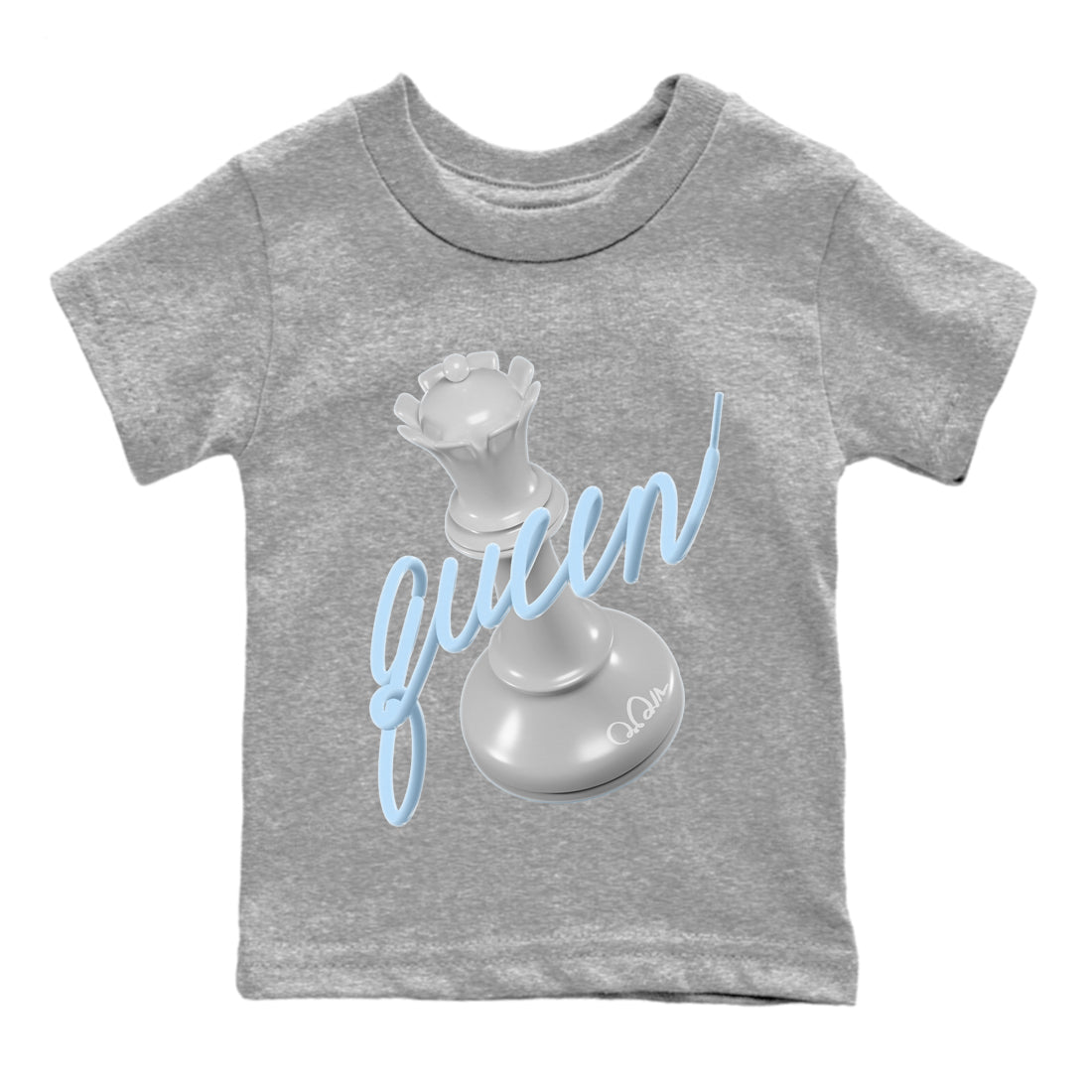 Air Jordan 11 White Cement Sneaker Match Tees 3D Queen Sneaker Tees Air Jordan 11 Cement Grey Sneaker Release Tees Kids Shirts Heather Grey 2