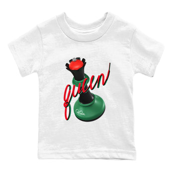2s Christmas X-mas gift shirt to match jordans 3D Queen sneaker tees Air Jordan 2 Christmas SNRT Sneaker Release Tees Baby Toddler White 2 T-Shirt