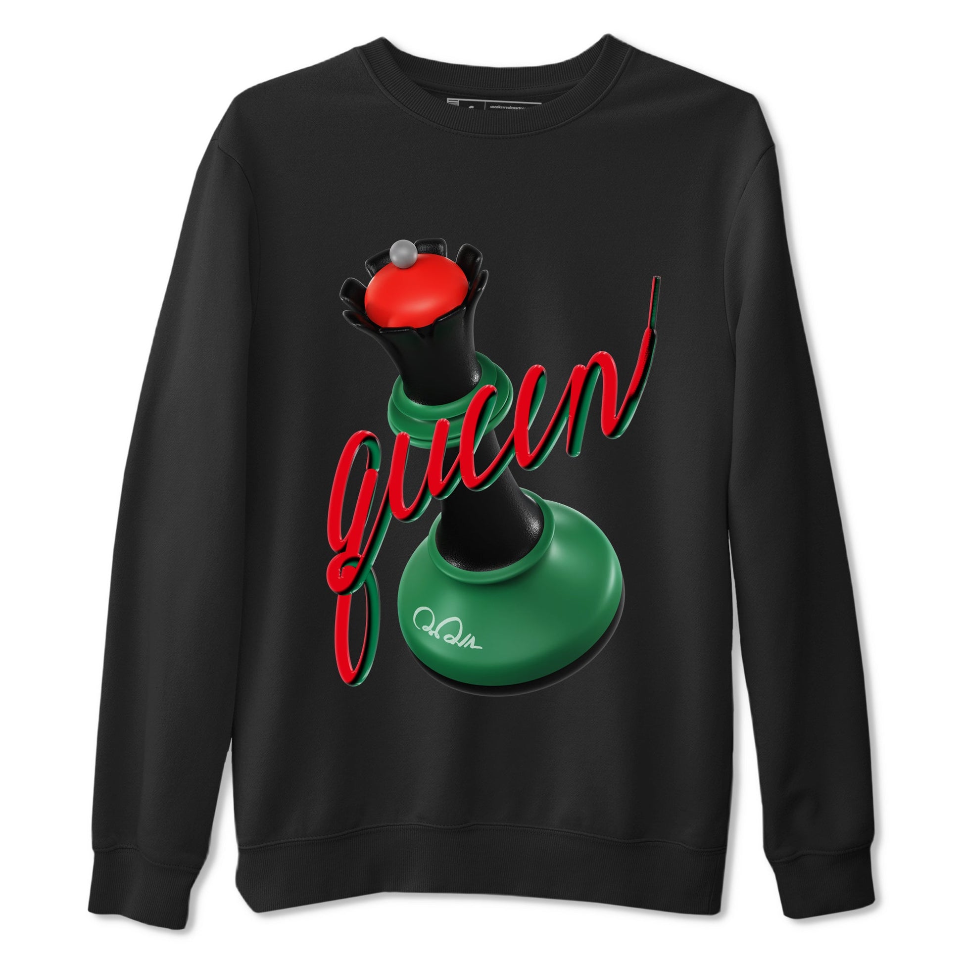 2s Christmas X-mas gift shirt to match jordans 3D Queen sneaker tees Air Jordan 2 Christmas SNRT Sneaker Release Tees Unisex Black 2 T-Shirt