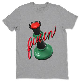 2s Christmas X-mas gift shirt to match jordans 3D Queen sneaker tees Air Jordan 2 Christmas SNRT Sneaker Release Tees Unisex Heather Grey 2 T-Shirt