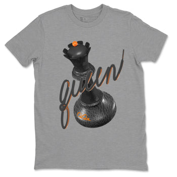 Air Jordan 3 Fear shirt to match jordans 3D Queen sneaker tees AJ3 Fear SNRT Sneaker Release Tees Unisex Heather Grey 2 T-Shirt