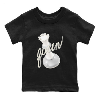 3s Ivory shirt to match jordans 3D Queen sneaker tees Air Jordan 3 Ivory SNRT sneaker release tees baby toddler Black 2 cotton Shirt
