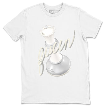 3s Ivory shirt to match jordans 3D Queen sneaker tees Air Jordan 3 Ivory SNRT Sneaker Release Tees unisex cotton White 2 crew neck shirt