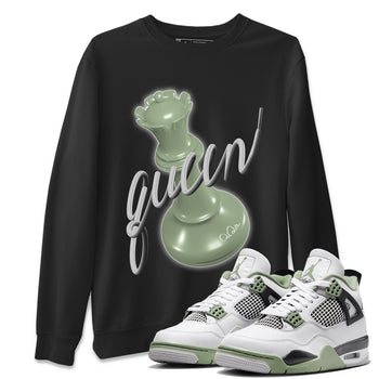 Jordan 4 Seafoam Sneaker Match Tees 3D Queen Sneaker Tees Jordan 4 Seafoam Sneaker Release Tees Unisex Shirts