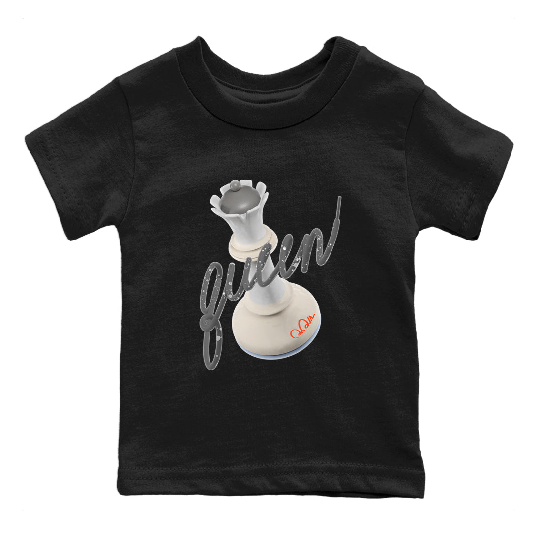 Air Jordan 5 Craft Sneaker Match Tees 3D Queen Sneaker Tees AJ5 SE Craft Sneaker Release Tees Kids Shirts Black 2