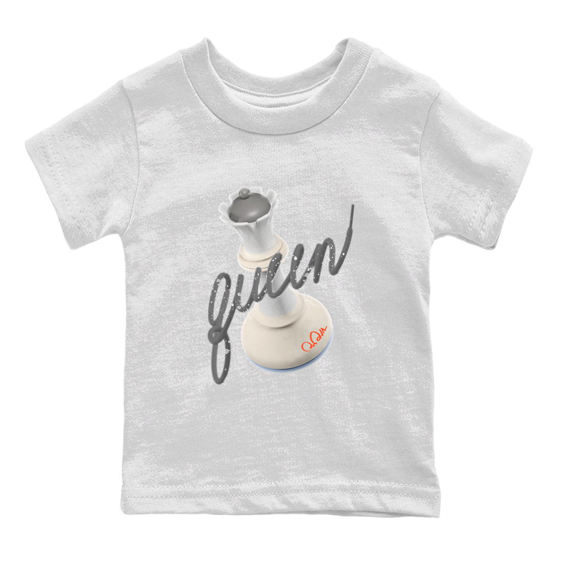 Air Jordan 5 Craft Sneaker Match Tees 3D Queen Sneaker Tees AJ5 SE Craft Sneaker Release Tees Kids Shirts White 2