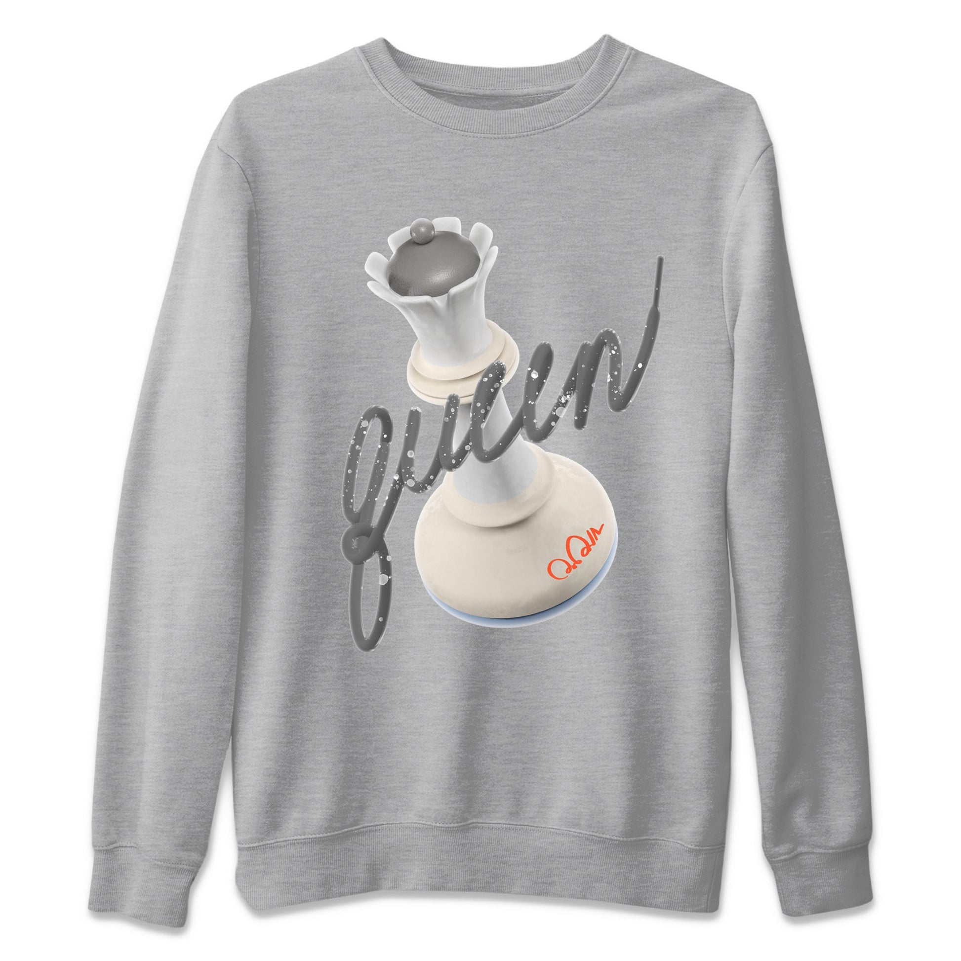 Air Jordan 5 Craft Sneaker Match Tees 3D Queen Sneaker Tees AJ5 SE Craft Sneaker Release Tees Unisex Shirts Heather Grey 2