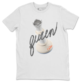 Air Jordan 5 Craft Sneaker Match Tees 3D Queen Sneaker Tees AJ5 SE Craft Sneaker Release Tees Unisex Shirts White 2
