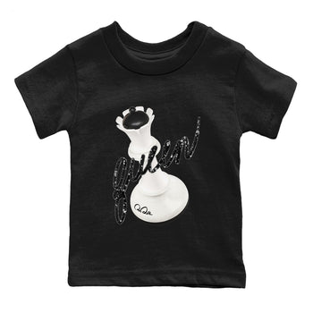 5s Sail shirt to match jordans 3D Queen sneaker tees Air Jordan 5 Sail SNRT sneaker release tees baby toddler Black 2 cotton Shirt