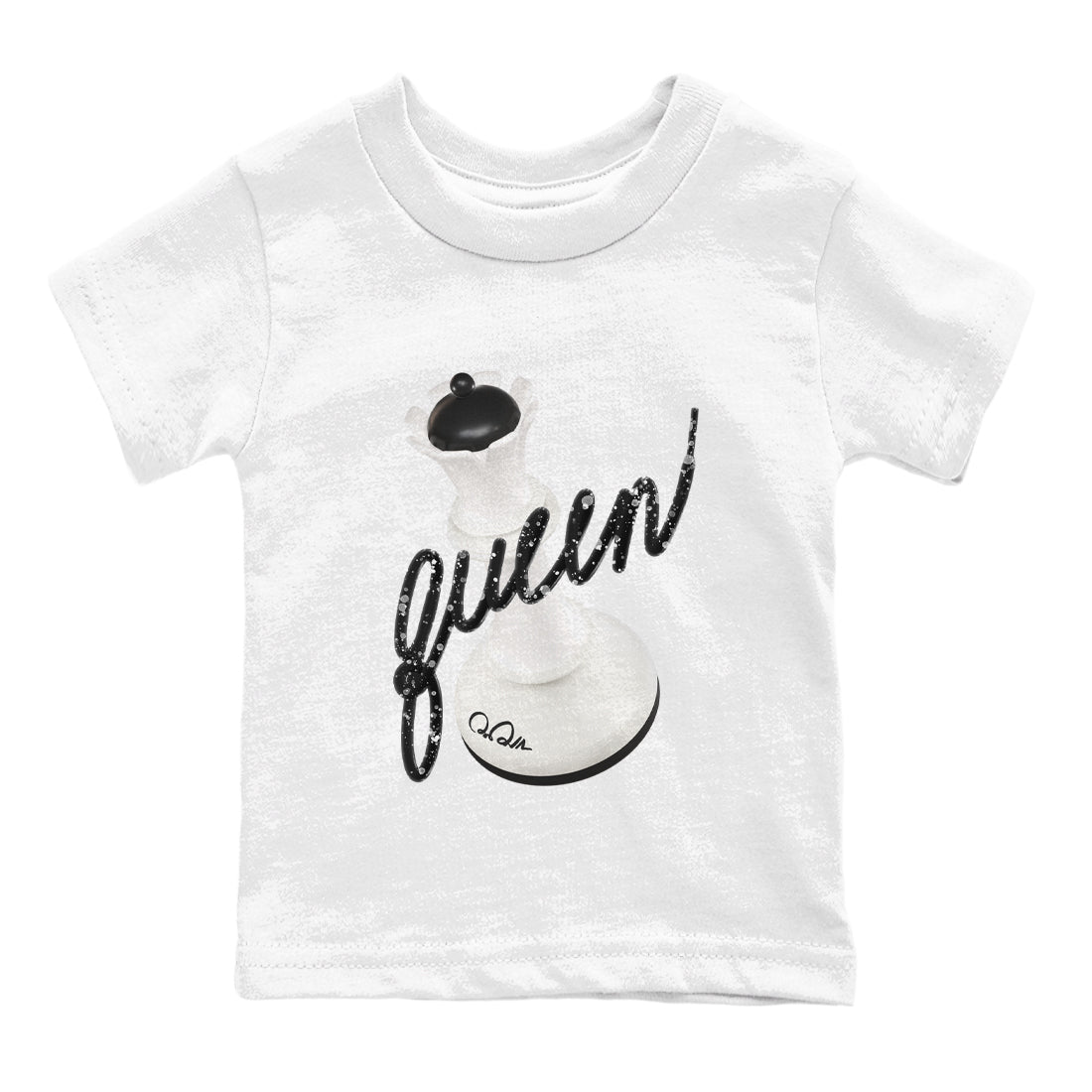 5s Sail shirt to match jordans 3D Queen sneaker tees Air Jordan 5 Sail SNRT sneaker release tees baby toddler White 2 cotton Shirt