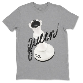 5s Sail shirt to match jordans 3D Queen sneaker tees Air Jordan 5 Sail SNRT Sneaker Release Tees unisex cotton Heather Grey 2 crew neck shirt