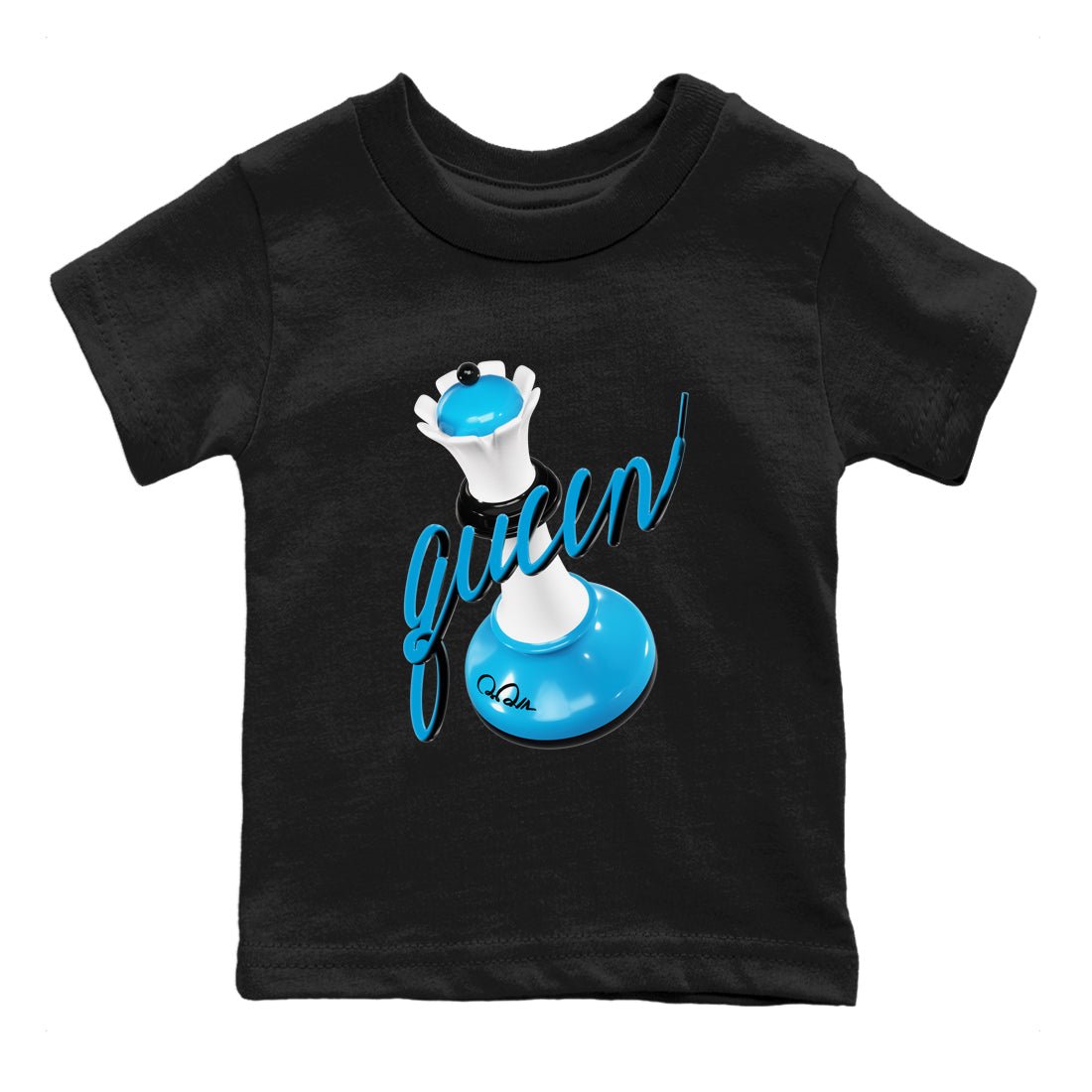 9s Powder Blue shirt to match jordans 3D Queen sneaker tees Air Jordan 9 Powder Blue SNRT sneaker release tees baby toddler Black 2 cotton Shirt