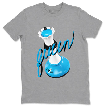 9s Powder Blue shirt to match jordans 3D Queen sneaker tees Air Jordan 9 Powder Blue SNRT Sneaker Release Tees unisex cotton Heather Grey 2 crew neck shirt