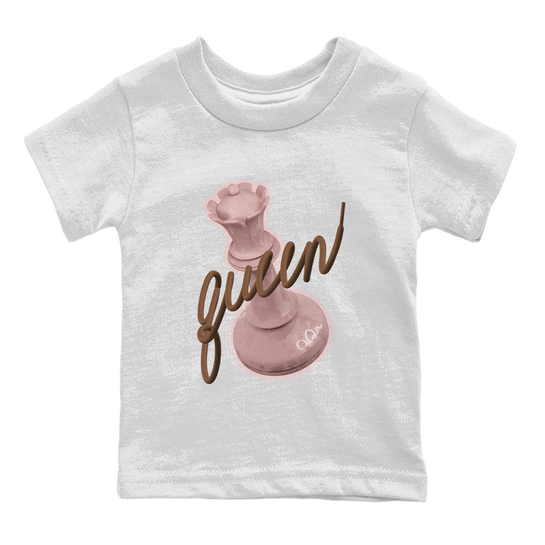 Air More Uptempo Valentines Day Sneaker Match Tees 3D Queen Sneaker Tees Nike Uptempo Valentines Day Sneaker Release Tees Kids Shirts White 2