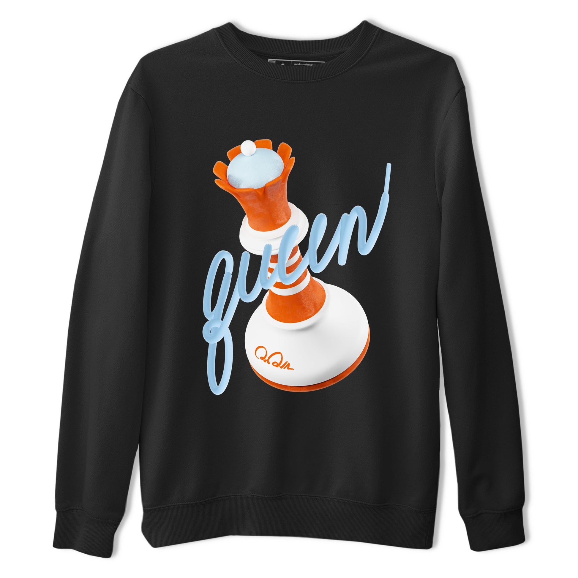 Crazy 8 Team Orange shirt to match jordans 3D Queen sneaker tees Adidas Crazy 8 Team Orange SNRT Sneaker Release Tees Unisex Black 2 T-Shirt