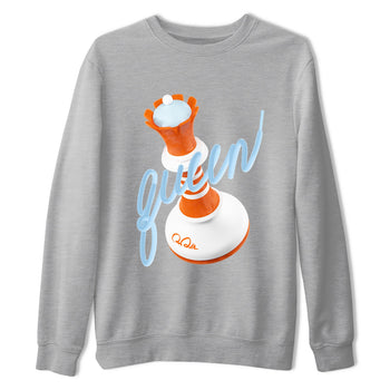 Crazy 8 Team Orange shirt to match jordans 3D Queen sneaker tees Adidas Crazy 8 Team Orange SNRT Sneaker Release Tees Unisex Heather Grey 2 T-Shirt