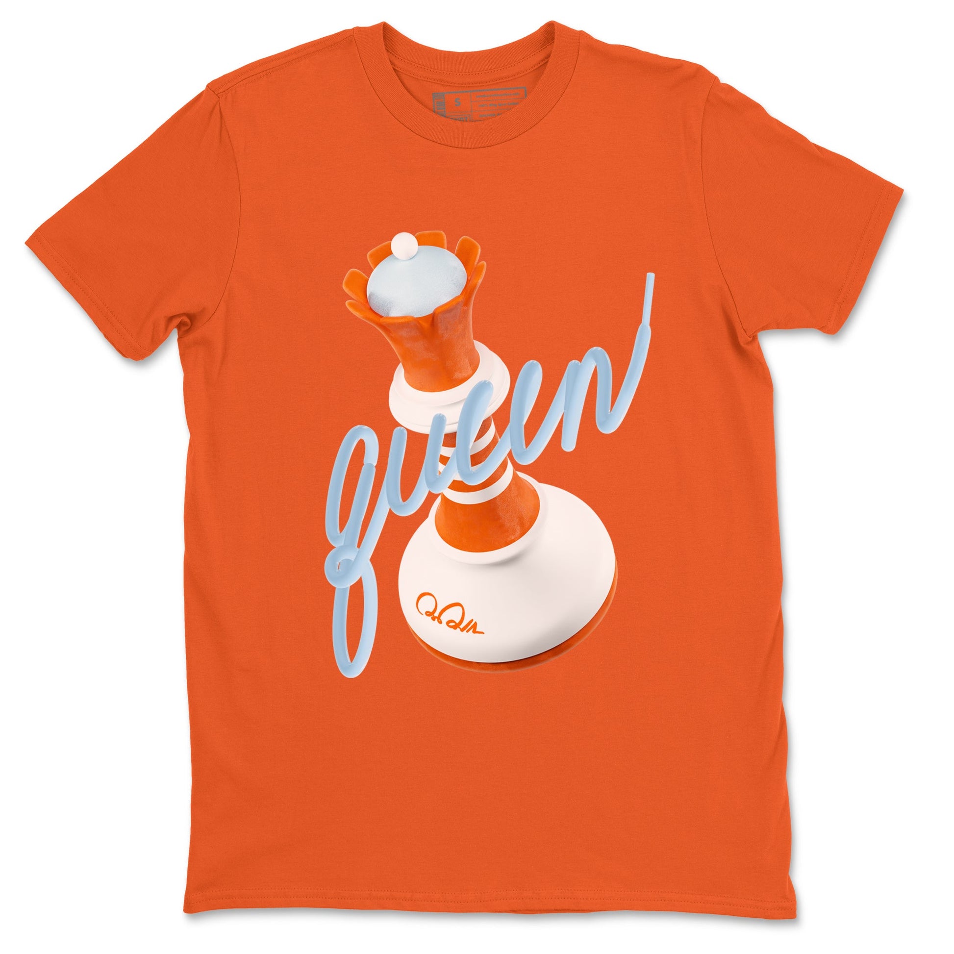 Crazy 8 Team Orange shirt to match jordans 3D Queen sneaker tees Adidas Crazy 8 Team Orange SNRT Sneaker Release Tees Unisex Orange 2 T-Shirt