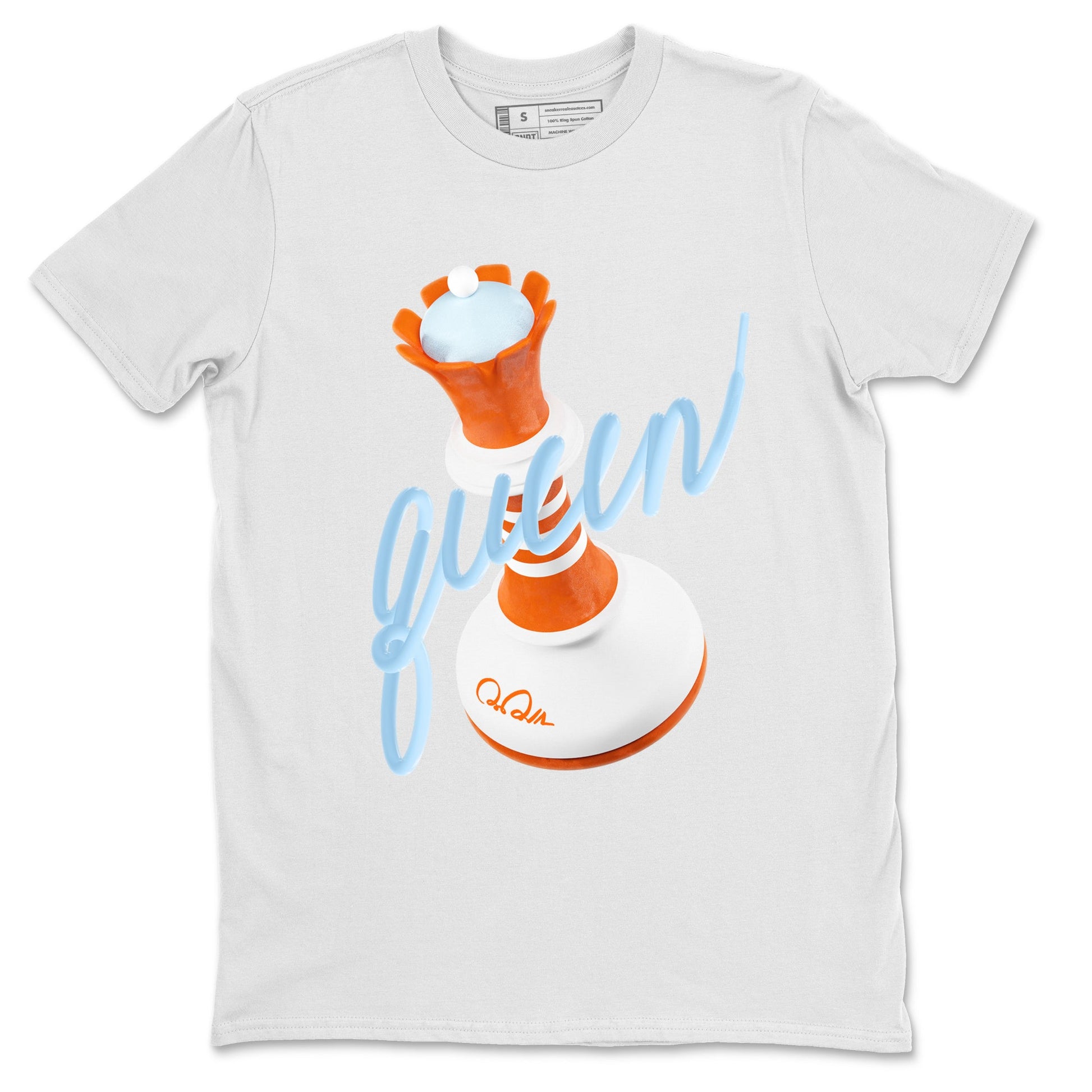 Crazy 8 Team Orange shirt to match jordans 3D Queen sneaker tees Adidas Crazy 8 Team Orange SNRT Sneaker Release Tees Unisex White 2 T-Shirt