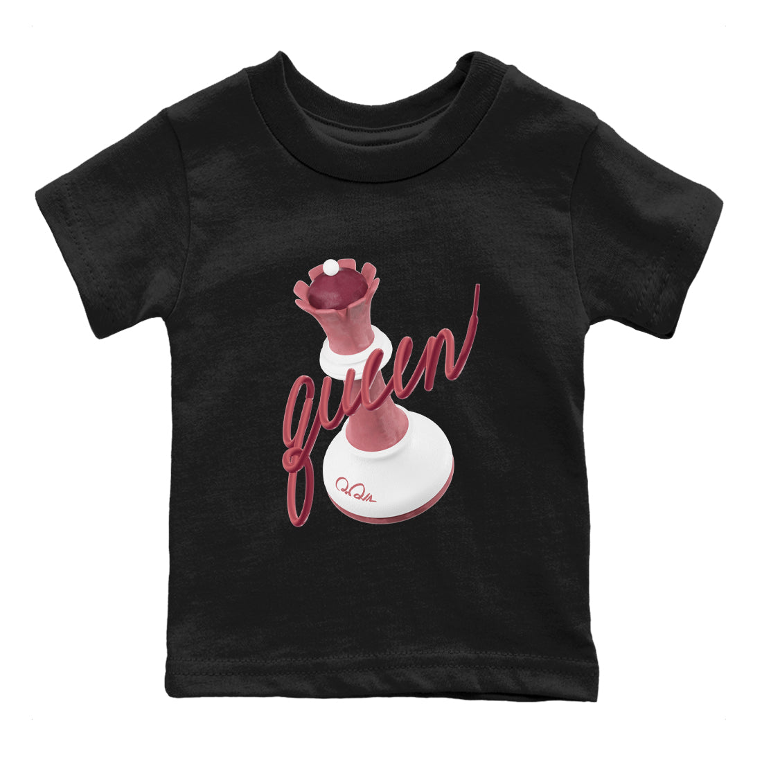 Dunk Valentines Day 2024 shirt to match jordans 3D Queen sneaker tees Dunk Happy Valentines Day 2024 SNRT Sneaker Release Tees Baby Toddler Black 2 T-Shirt