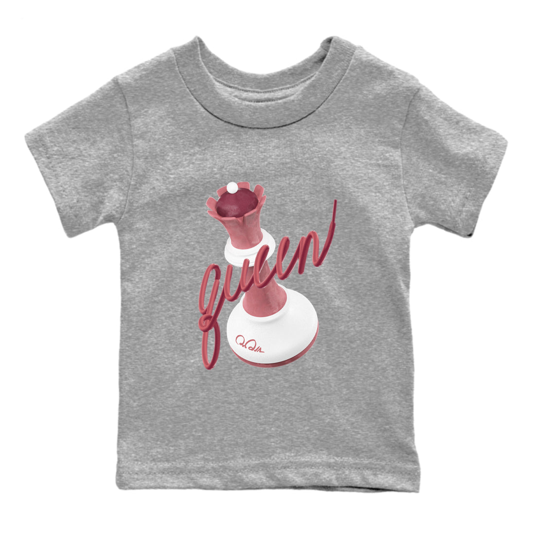 Dunk Valentines Day 2024 shirt to match jordans 3D Queen sneaker tees Dunk Happy Valentines Day 2024 SNRT Sneaker Release Tees Baby Toddler Heather Grey 2 T-Shirt