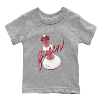 Dunk Valentines Day 2024 shirt to match jordans 3D Queen sneaker tees Dunk Happy Valentines Day 2024 SNRT Sneaker Release Tees Baby Toddler Heather Grey 2 T-Shirt