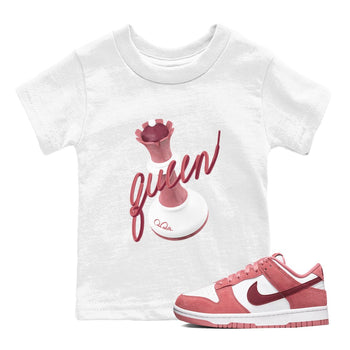 Dunk Valentines Day 2024 shirt to match jordans 3D Queen sneaker tees Dunk Happy Valentines Day 2024 SNRT Sneaker Release Tees Baby Toddler White 1 T-Shirt