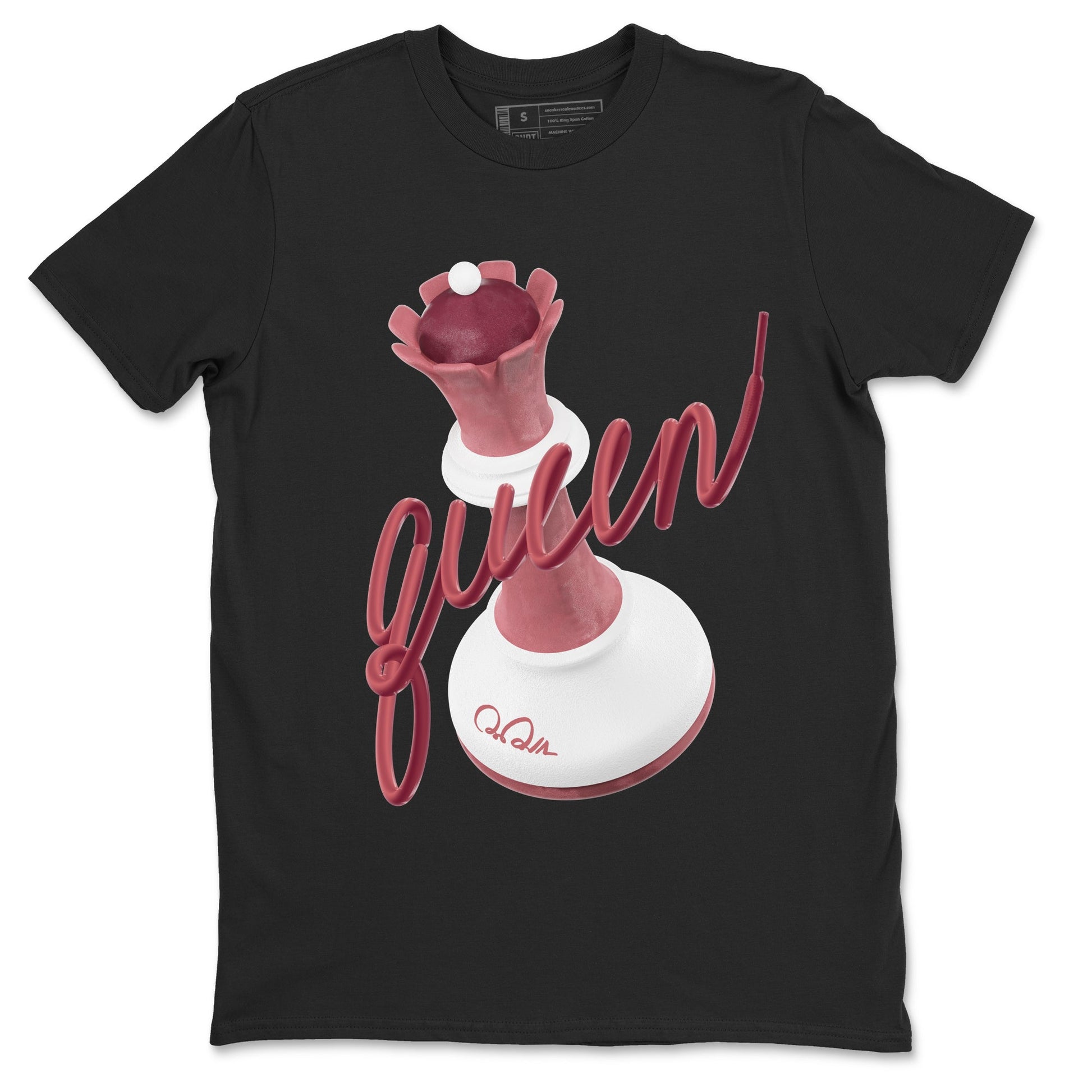 Dunk Valentines Day 2024 shirt to match jordans 3D Queen sneaker tees Dunk Happy Valentines Day 2024 SNRT Sneaker Release Tees Unisex Black 2 T-Shirt